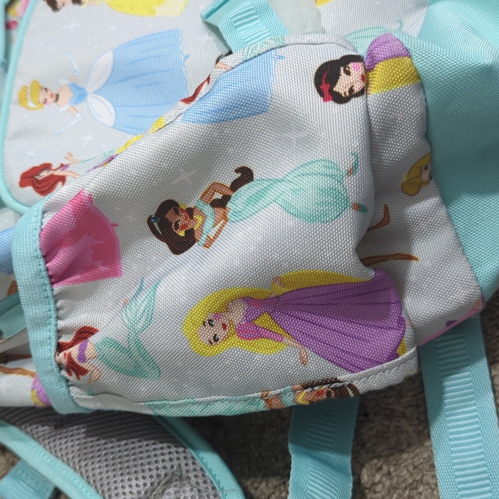 Disney Princess Aqua Backpack and Lunchbox Set - Picture 7 of 12